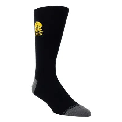 Κάλτσες QUEEN - GOLD CREST CREW - ΜΑΥΡΟ - PERRI´S SOCKS