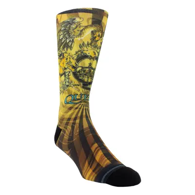 κάλτσες QUEEN - GOLD CREST DYE SUB - ΜΑΥΡΟ - PERRI´S SOCKS