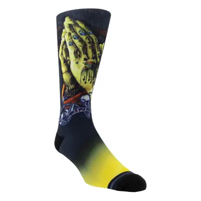 κάλτσες PERRI´S SOCKS - ALCHEMY - DYE SUBLIMATION CREW - ΜΑΥΡΟ