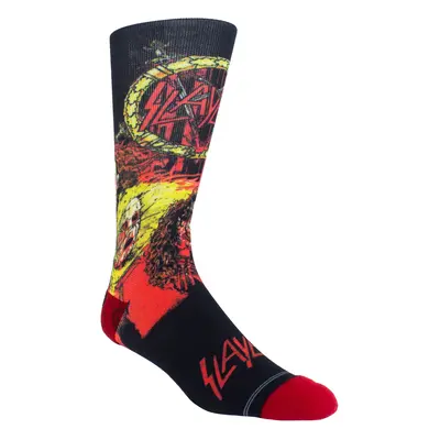 κάλτσες SLAYER - DYE SUB CREW - ΜΑΥΡΟ - PERRI´S SOCKS