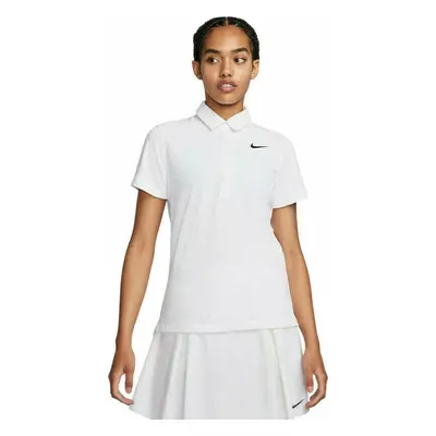 Nike Dri-Fit ADV Tour Womens White/Black Πουκάμισα Πόλο