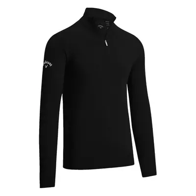 Callaway 1/4 Zipped Merino Black Onyx Πουλόβερ