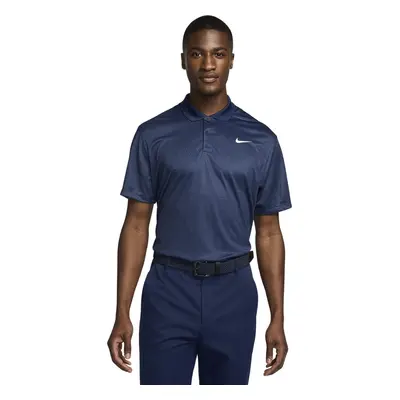 Nike Dri-Fit Victory+ Mens Midnight Navy/Midnight Navy/White Πουκάμισα Πόλο