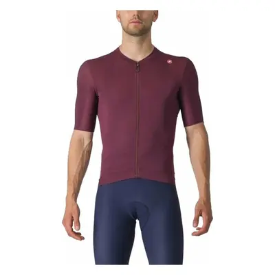 Castelli Espresso Φανέλα Deep Bordeaux/Silver Moon