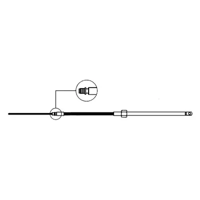 Ultraflex M58 13ft / 3‚97 m Καλώδιο Ελέγχου