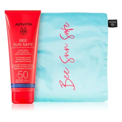 Apivita Bee Sun Safe Hydra Fresh SET αντηλιακό γάλα για πρόσωπο και σώμα SPF σετ δώρου