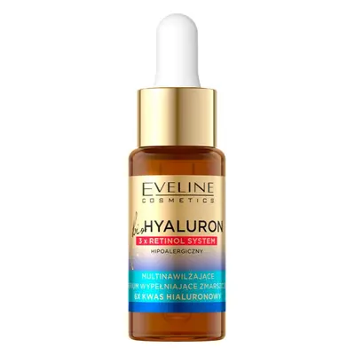 Eveline Cosmetics Bio Hyaluron 3x Retinol System αντιρυτιδικός ορός πλήρωσης ml