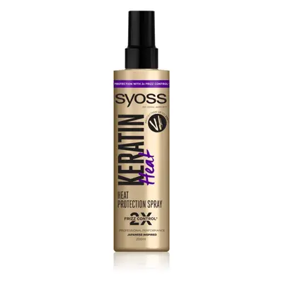 Syoss Keratin προστατευτικό σπρέι για θερμική επεξεργασία μαλλιών ml