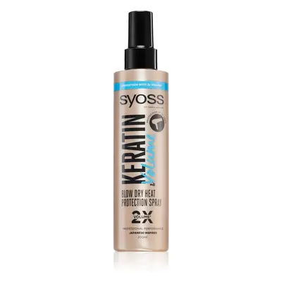 Syoss Keratin σπρέι θερμοπροστασίας για μαλλιά για αύξηση του όγκου ml