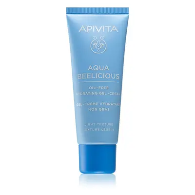 Apivita Aqua Beelicious Oil-Free Hydrating Gel-Cream Ligth ενυδατική κρέμα τζελ δεν περιέχει λάδ