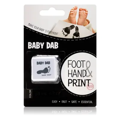 Baby Dab Foot & Hand Print Grey βαφή για παιδικά αποτυπώματα τμχ