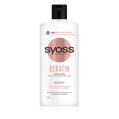 Syoss Keratin κοντίσιονερ για εύθραυστα και ταλαιπωρημένα μαλλιά ml