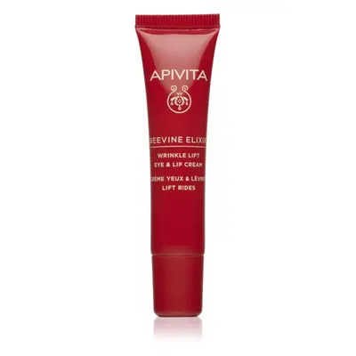 Apivita Beevine Elixir Eye & Lip cream εντατικά ανυψωτική κρέμα ματιών ενάντια στις ρυτίδες και 