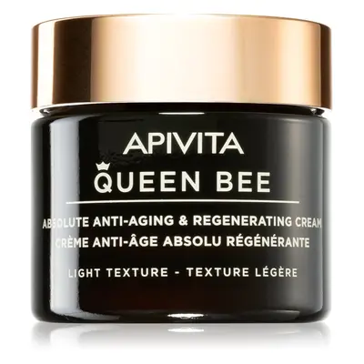 Apivita Queen Bee Cream Light ελαφριά αναγεννητική κρέμα ενάντια στη γήρανση της επιδερμίδας ml