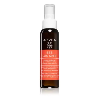 Apivita Bee Sun Safe Hair Oil ενυδατικό λάδι για μαλλιά ταλαιπωρημένα από τον ήλιο ml