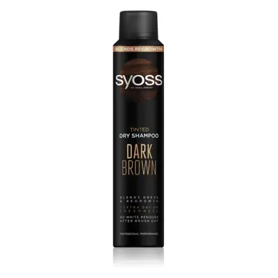 Syoss Dark Brown ξηρό σαμπουάν για σκούρα μαλλιά ml