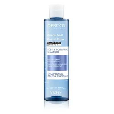 Vichy Dercos Mineral Soft δυναμωτικό σαμπουάν για όλους τους τύπους μαλλιών ml