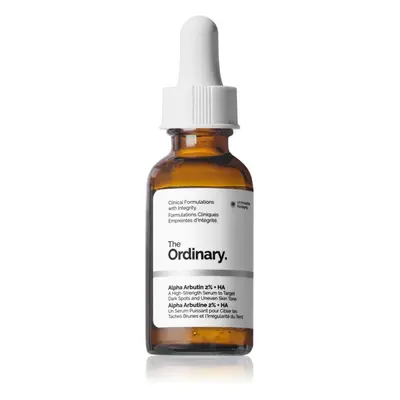 The Ordinary Alpha Arbutin 2% + HA ορός προσώπου για λάμψη με υαλουρονικό οξύ ml