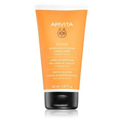 Apivita Shine and Revitalizing Conditioner κοντίσιονερ αναζωογόνησης για αποκατάσταση της λάμψης