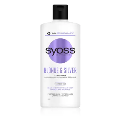 Syoss Blonde & Silver κοντίσιονερ για ξανθά και γκρίζα μαλλιά ml