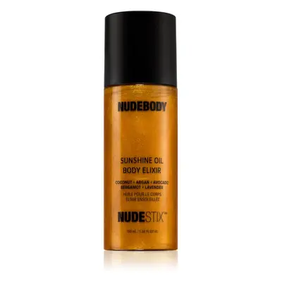 Nudestix Nudebody Sunshine Oil Body Elixir ενυδατικό λάδι σώματος με επίδραση στο ελαφρύ μαύρισμ