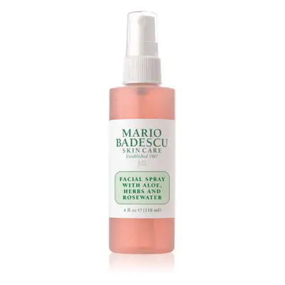 Mario Badescu Facial Spray with Aloe, Herbs and Rosewater τονωτικό σπρέι προσώπου για λαμπρότητα