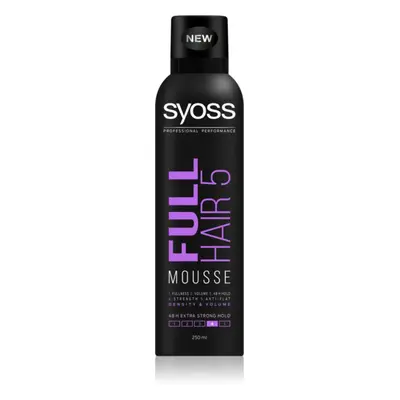 Syoss Full Hair αφρώδες σκληρυντικό μους με εξτρα δυνατό κράτημα ml