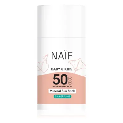 Naif Baby & Kids Mineral Sun Stick στικ για ηλιοθεραπεία SPF