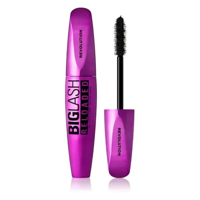 Makeup Revolution Big Lash Reloaded μάσκαρα για επιπλέον όγκο απόχρωση Black ml