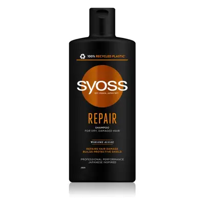 Syoss Repair αναγεννητικό σαμπουάν για ξηρά και κατεστραμμένα μαλλιά ml