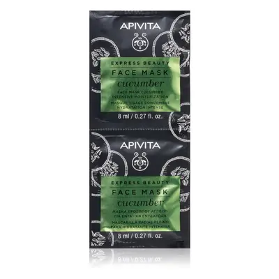 Apivita Express Beauty Moisturizing Face Mask Cucumber εντατικά ενυδατικός ορός προσώπου x ml