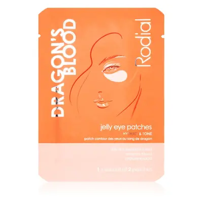 Rodial Dragon's Blood Jelly Eye Patches μάσκα υδρογέλης για γύρω από τα μάτια για ενυδάτωση και 