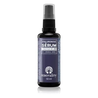 Renovality Original Series Hyaluronic Serum with Vitamin C and B3 ορός προσώπου για όλους τους τ