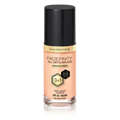 Max Factor Facefinity All Day Flawless μακράς διαρκείας μεικ απ SPF απόχρωση Light Ivory ml