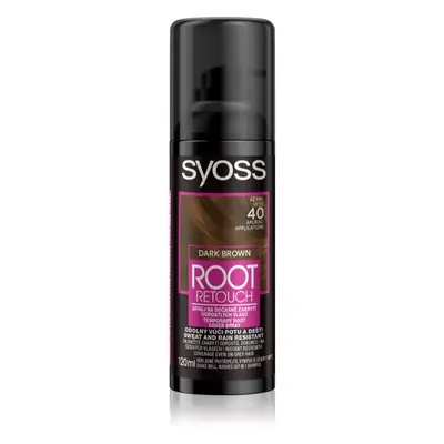 Syoss Root Retoucher βαφή για τη ρίζα με χρώμα σε σπρέι απόχρωση Black ml