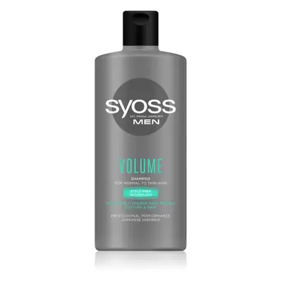 Syoss Men Volume σαμπουάν για όγκο στα λεπτά μαλλιά για άντρες ml