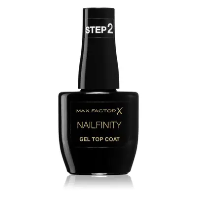 Max Factor Nailfinity Gel Top Coat τζελ τοπ βερνίκι νυχιών απόχρωση The Finale ml