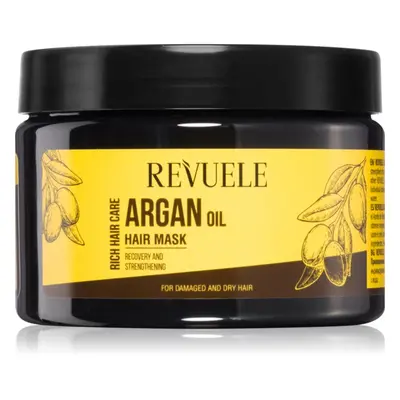 Revuele Argan Oil Hair Mask περιποιητική μάσκα για ξηρά και κατεστραμμένα μαλλιά ml