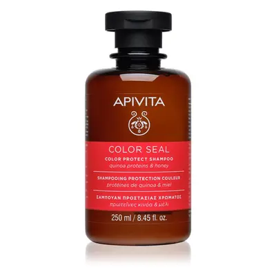 Apivita Color Seal Shampoo σαμπουάν για προστασία των βαμμένων μαλλιών χωρίς θειικό άλας ml