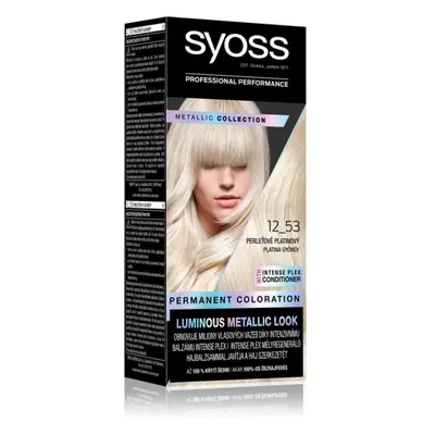 Syoss Color Metallic Collection μόνιμη βαφή μαλλιών απόχρωση Bronze Coffee τμχ