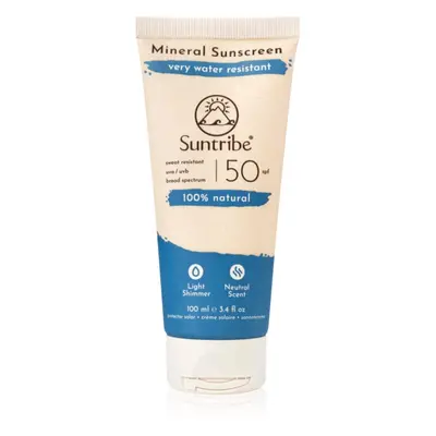 Suntribe Mineral Sunscreen μεταλλική προστατευτική κρέμα γιαι πρόσωπο και σώμα SPF 100 ml