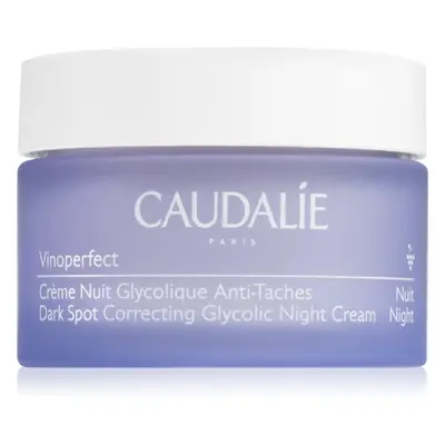 Caudalie Vinoperfect κρέμα νύχτας για την αντιμετώπιση των καφέ κηλίδων ml