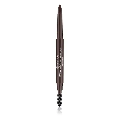 Essence WOW What a Brow μολύβι για τα φρύδια με βούρτσα απόχρωση Light Brown