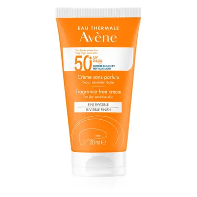 Avène Sun Fragrance-Free Cream αντηλιακή κρέμα χωρίς άρωμα SPF 50+ ml