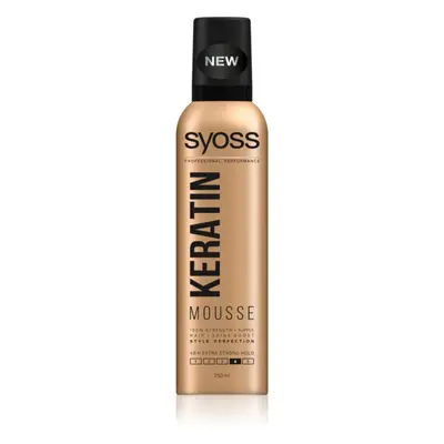 Syoss Keratin αφρώδες σκληρυντικό μους με κερατίνη ml