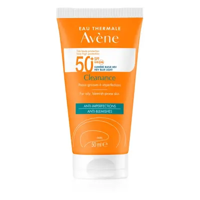 Avène Cleanance αντηλιακή προστασία της επιδερμίδας με τάση για ακμή SPF 50+ ml