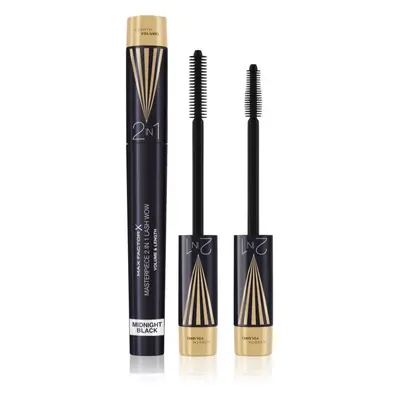 Max Factor Masterpiece Lash Wow μάσκαρα για όγκο και περιστροφή των βλεφαρίδων σε απόχρωση Midni