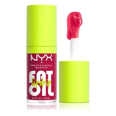 NYX Professional Makeup Fat Oil Lip Drip Έλαιο για τα χείλη απόχρωση Missed Call 4,8 ml