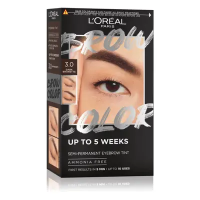 L’Oréal Paris Brow Color βαφή για τα φρύδια απόχρωση 6.0 Light Brunette τμχ