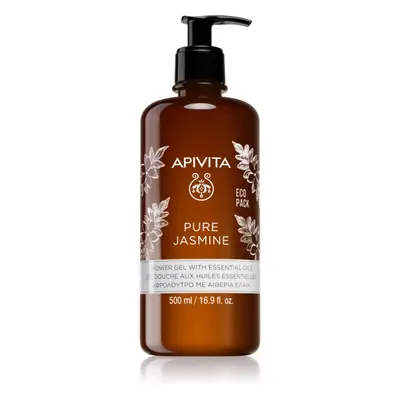 Apivita Pure Jasmine Shower Gel ενυδατικό τζελ ντους με αιθέρια έλαια ml